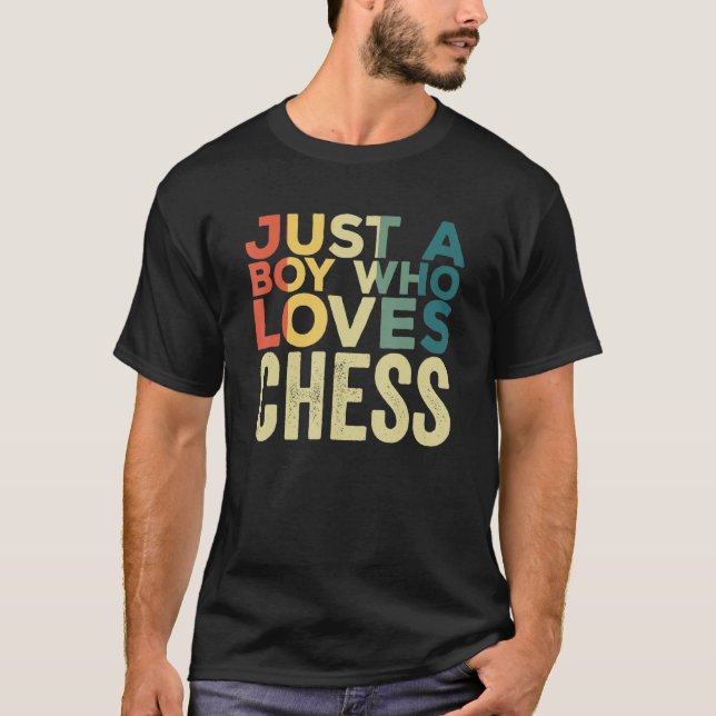 Chess Player Apparel   Chess Pieces for Men T-Shirt (Front)