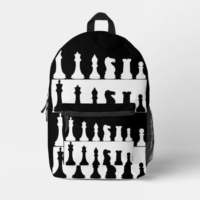Chess Player Backpack (Front)