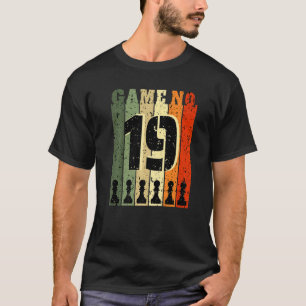 Chess Player Birthday 19 Years Old Game Number 19 T-Shirt