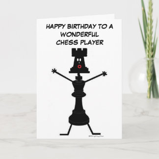 Chess Player Birthday Card