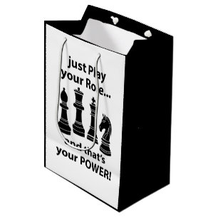 Chess Player Birthday Medium Gift Bag