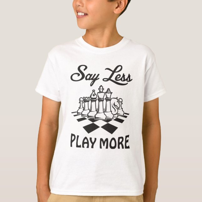 Chess Player Chess Board Checkmate Board Gift Idea T-Shirt (Front)