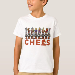 chess player chessboard gamer   T-Shirt