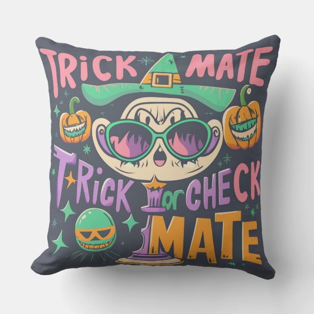 Chess player cushion (Front)