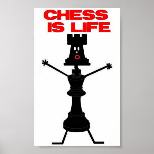 Chess Player For Life Poster