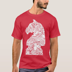 Chess Player Gift Springer Figure Chess Motif T-Shirt