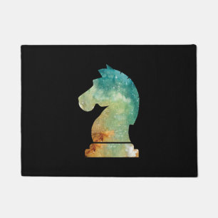 Chess Player Horse Knight Chess Lover Gift Doormat