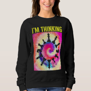 Chess Player I'm Thinking Chess Pieces Board Game Sweatshirt