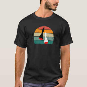 Chess player king queen pawn rook bishop knight ho T-Shirt