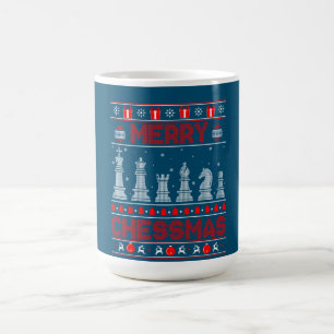 Chess Player Merry Chessmas Christmas Ugly Sweater Coffee Mug