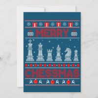 Chess Player Merry Chessmas Christmas Ugly Sweater