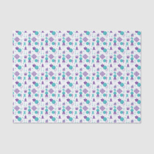 Chess Player Pieces - Party Art Pattern Tissue Paper
