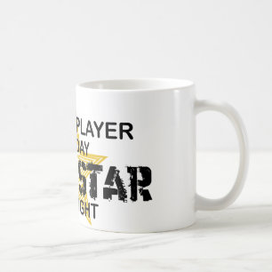 Chess Player Rock Star by Night Coffee Mug