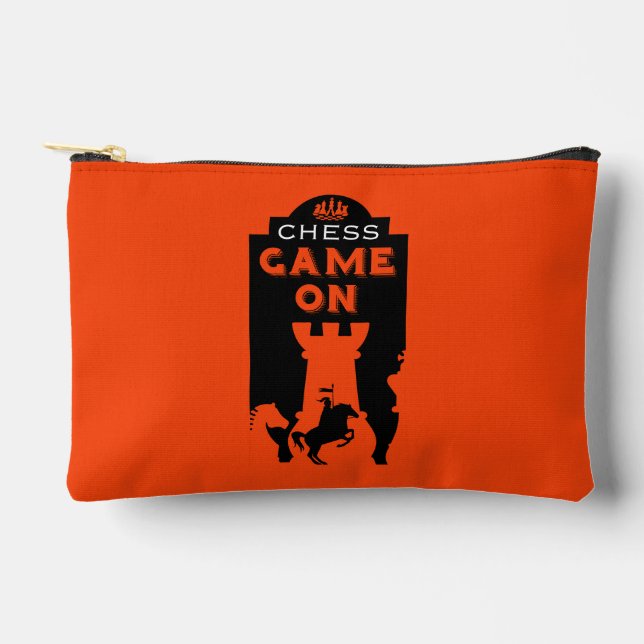 Chess Players Accessory Pouch (Front)
