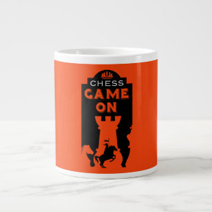 Chess Players Large Coffee Mug