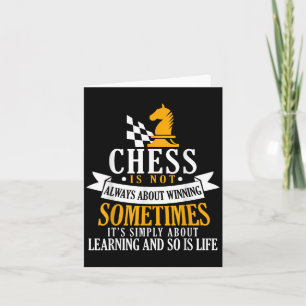 Chess Players Quote Professional Or Hobby Chess Cl Card