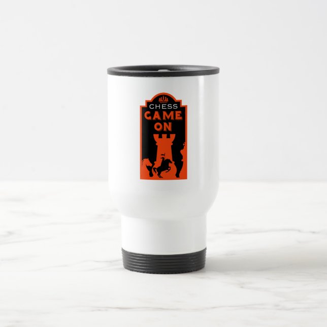Chess Players Travel Mug (Center)