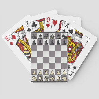 Chess playing cards