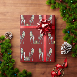 Chess Playing Wrapping Paper