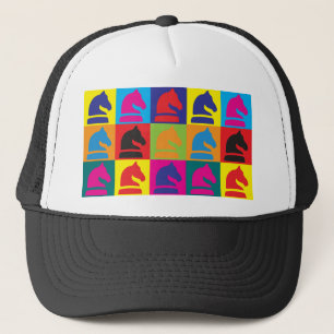 Chess Pop Art Trucker Hat