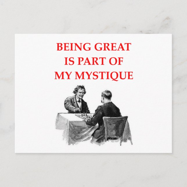 chess postcard (Front)