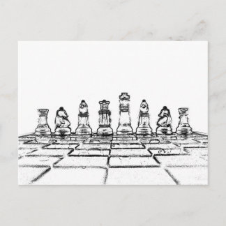 Chess Postcard