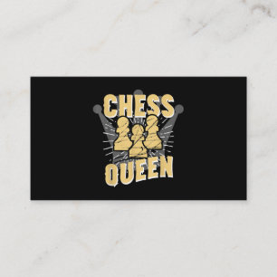 Chess Queen Kids & Women Gift Enclosure Card