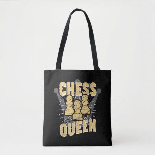 Chess Queen Kids & Women Gift Tote Bag