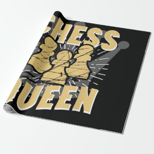 Chess Queen Kids & Women Gift Wrapping Paper