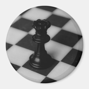 Chess queen magnet