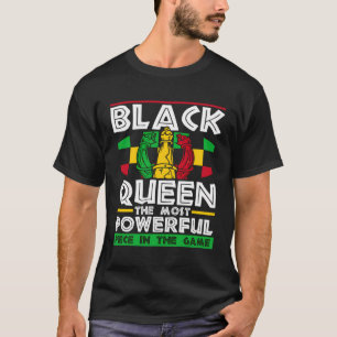 Chess Queen Most Powerful Piece Checkmate Chessmen T-Shirt