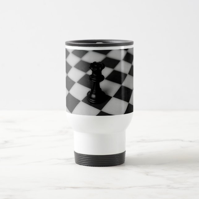 Chess queen travel mug (Center)