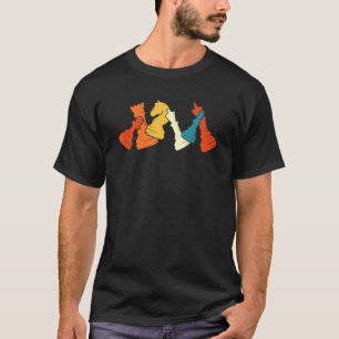 Chess Retro Graphic Chess Player Checkmate Board G T-Shirt