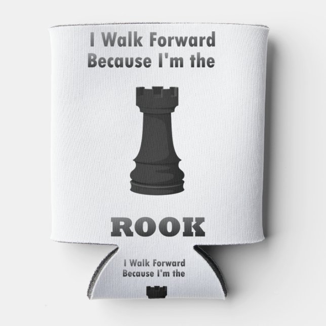Chess Rook Can Cooler (Front)