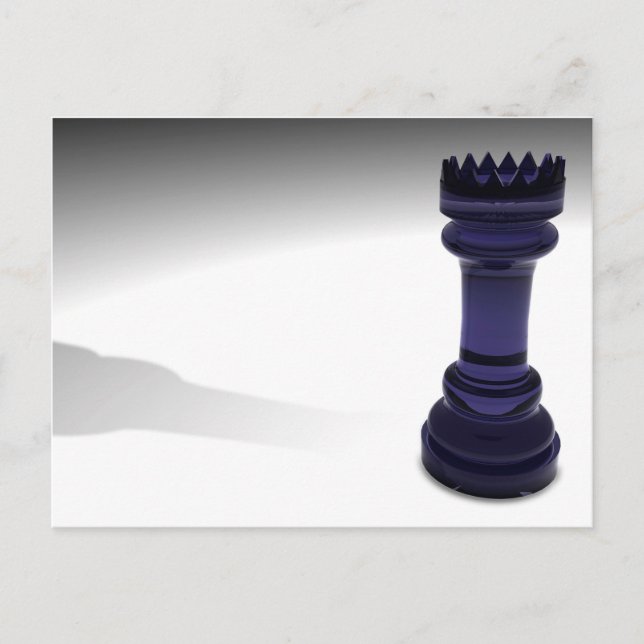 Chess Rook Postcard (Front)