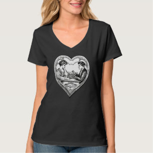 Chess Saying Heart For Women Men T-Shirt