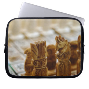 Chess set for sale, Khan el Khalili Bazaar, Laptop Sleeve