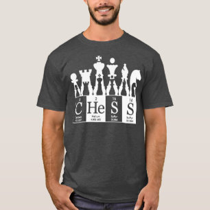 Chess sets periodic table elements t shirt gift