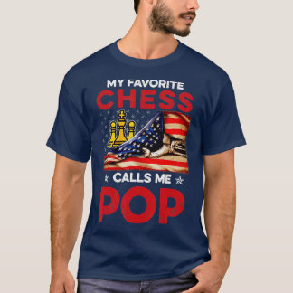 Chess Shirt My Favorite People Call Me Pop