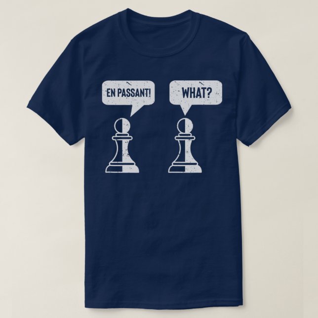 Chess Stuff Chess Club Chess Merch Chess En T-Shirt (Design Front)