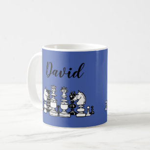 Chess Themed Personalised Coffee Mug