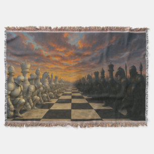 Chess Throw Blanket