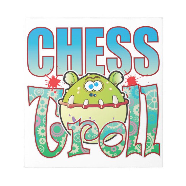 Chess Troll Notepad (Front)