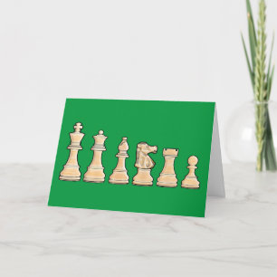 Chess Win Congratulations Card
