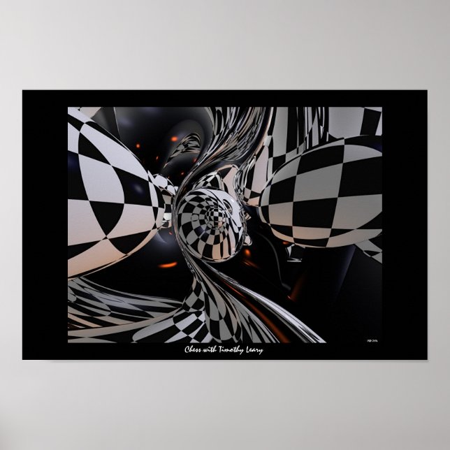 Chess with Timothy Leary Poster (Front)
