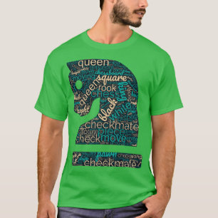 Chess Wordcloud T-Shirt