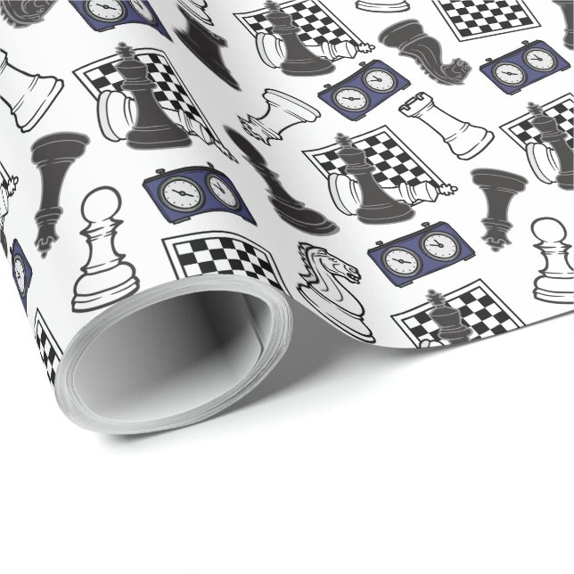Chess Wrapping Paper (Roll Corner)