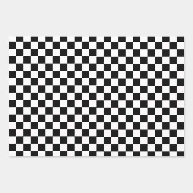 Chess Wrapping Paper Sheet (Front)