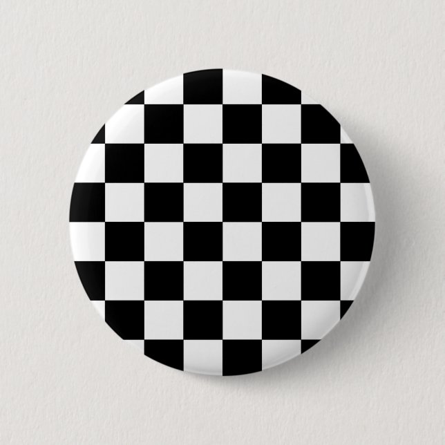 Chessboard 6 Cm Round Badge (Front)