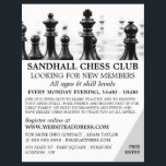 Chessboard, Chess Club Advertising Flyer<br><div class="desc">Chessboard,  Chess Club Advertising Flyers By The Business Card Store.</div>
